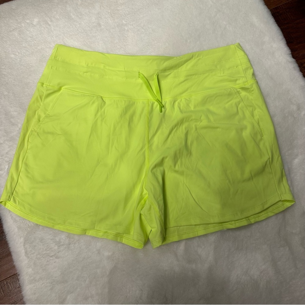 Vibrant Neon Women's Athletic Shorts
